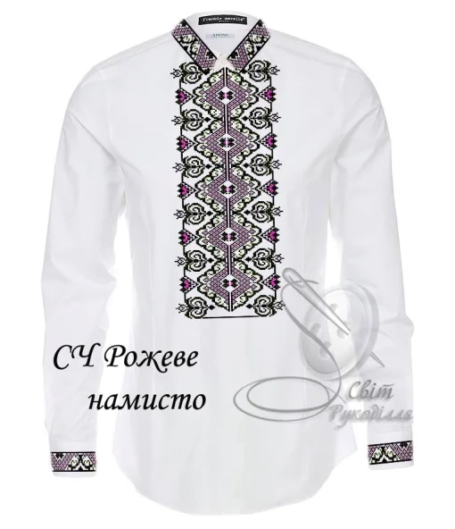  Сорочка "Рожеве намисто"