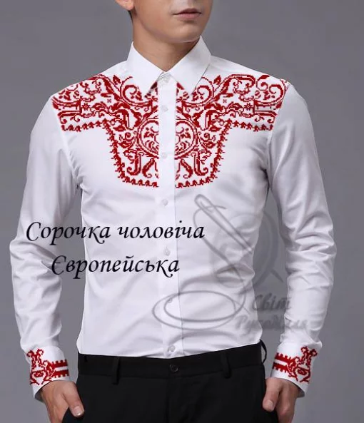  Сорочка &quot;Європейська&quot; 