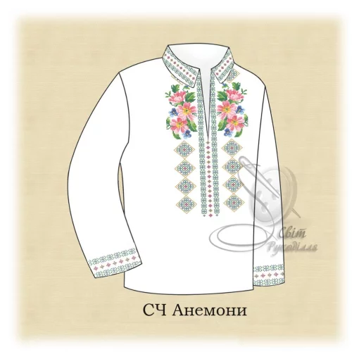 Сорочка &quot;Анемони&quot; 