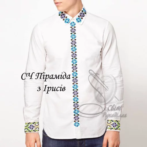 Сорочка &quot;Піраміда з ірисів&quot; 