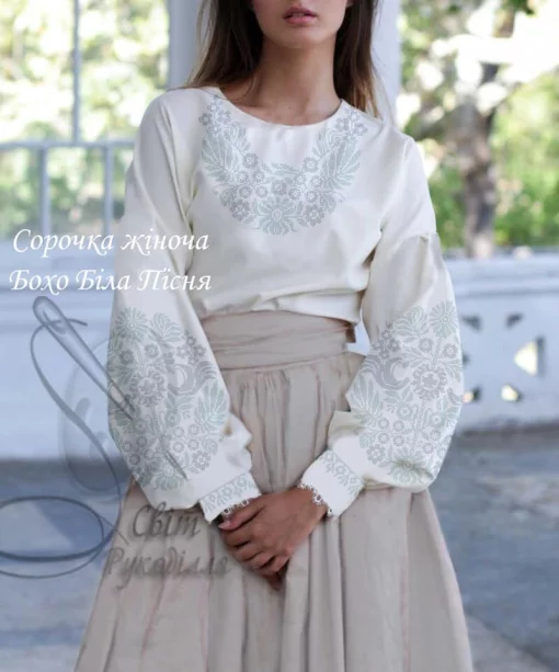 Сорочка "Біла пісня" 