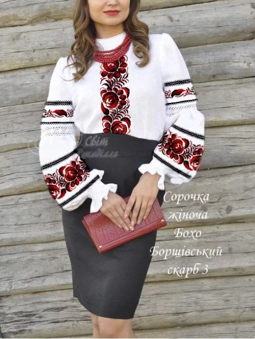 Сорочка "Борщівський скарб" 