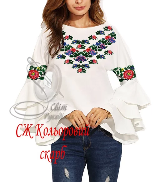 Сорочка "Кольоровий скарб" 