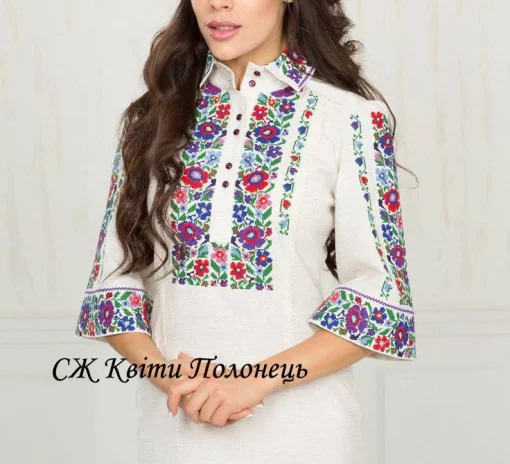 Сорочка "Квіти Полонець" 