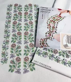 Сорочка "Орнамент з троянд-2" 