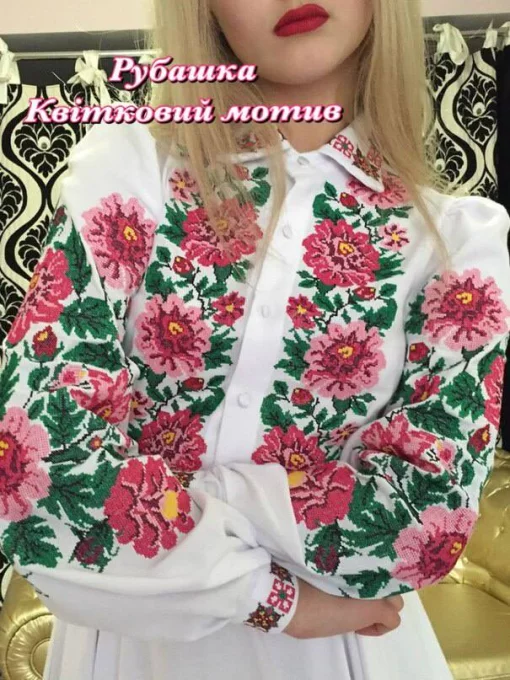 Сорочка "Квітковий мотив" 