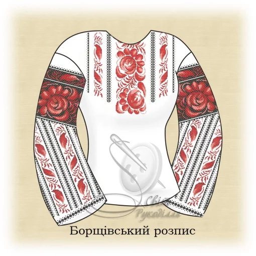 Сорочка "Борщівський розпис" 