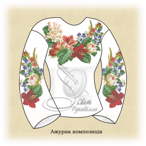Сорочка "Ажурна композиція" 