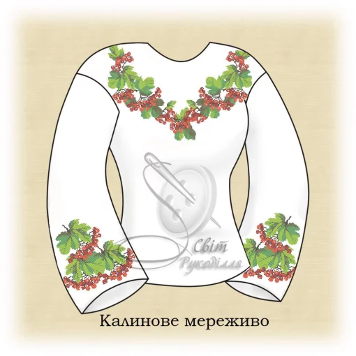 Сорочка "Калинове мереживо" 