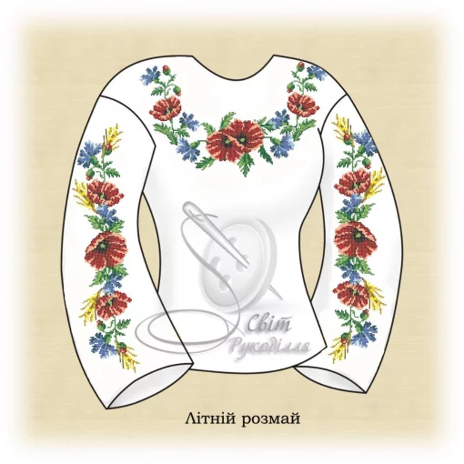 Сорочка "Літній розмай" 