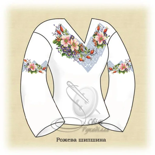 Сорочка "Рожева шипшина" 