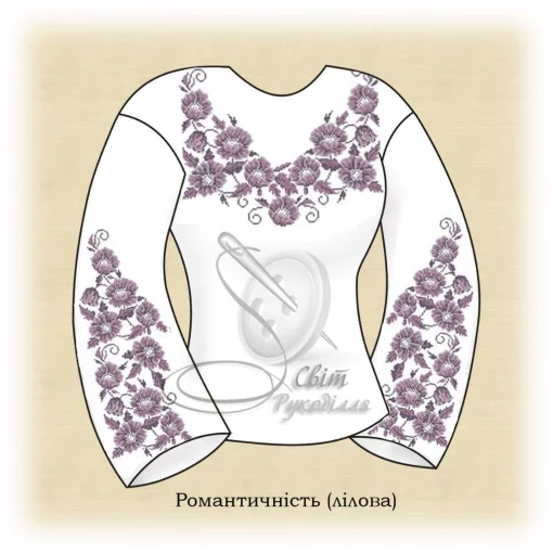 Сорочка "Романтичність" (лілова) 