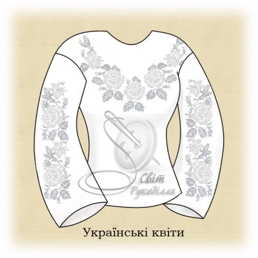 Сорочка "Українські квіти" 