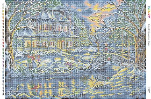 Зимовий пейзаж-3, БС-2127