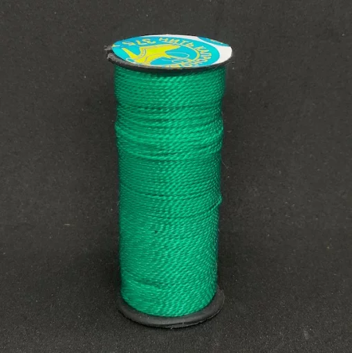 Капронова нитка, зелена 