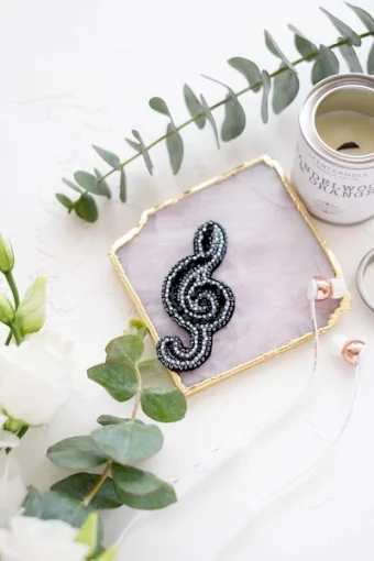 Набір для створення прикраси "Скрипковий ключ" 