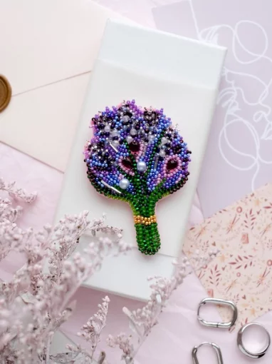 Набір для створення прикраси &quot;Лаванда&quot; 