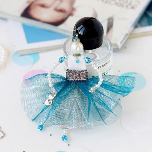 Набір для створення прикраси лялечки-підвіски "Ніжна бірюза" 