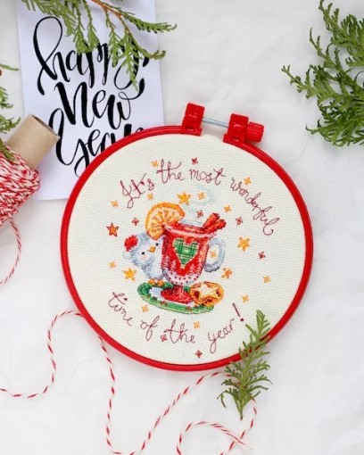 Набір для вишивки хрестиком &quot;Солоденький апельсинчик&quot; 