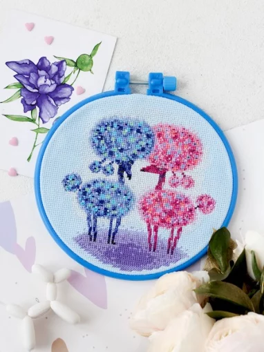 Набір для вишивки хрестиком &quot;Солодка парочка&quot; 