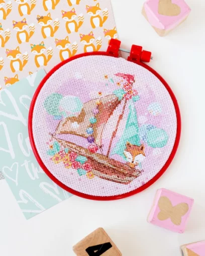 Набір для вишивки хрестиком &quot;Під парусами&quot; 