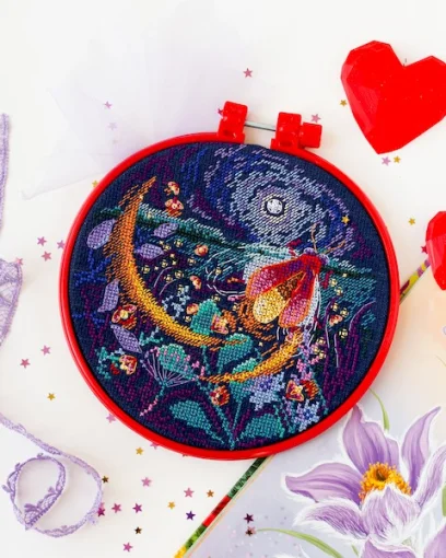 Набір для вишивки хрестиком "Світлячки" 