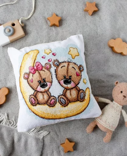 Набір для вишивки хрестиком наволочки &quot;Добрих снів&quot; 