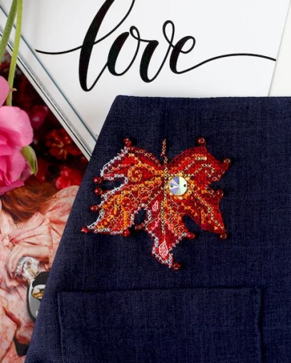 Набір для вишивки хрестиком на одязі &quot;Крапелька сонця&quot; 