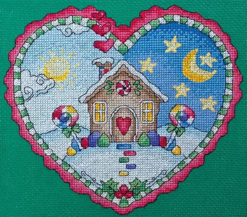 Набір для вишивки хрестиком &quot;Новорічні пряники&quot; 