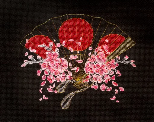 Набір для вишивки хрестиком &quot;Віяло&quot; 