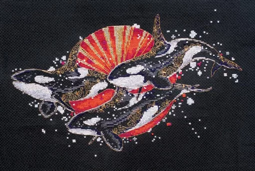 Набір для вишивки хрестиком &quot;Касатки&quot; 