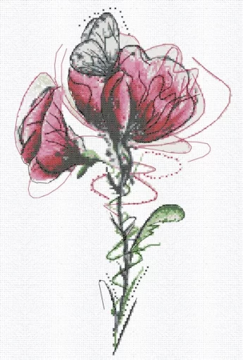 Набір для вишивки хрестиком &quot;У світі фарб&quot; 