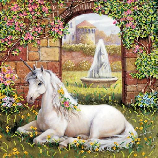 Схема під вишивку бісером &quot; Єдиноріг&quot; 