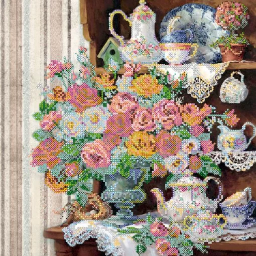 Схема під вишивку бісером "Англійській сніданок" 