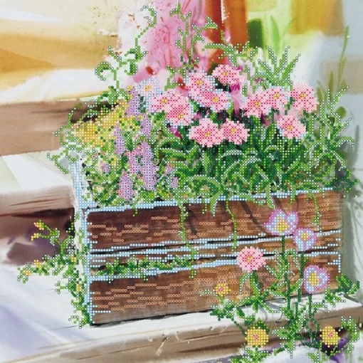 Схема під вишивку бісером "Дачний ганок" 