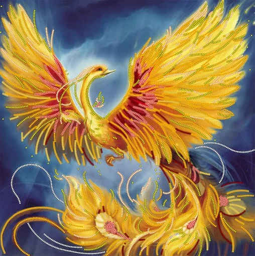 Схема під вишивку бісером "Жар-птиця" 