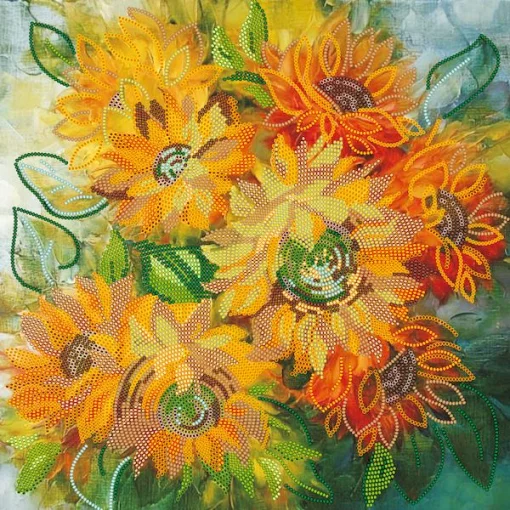 Схема під вишивку бісером "Золото літа"