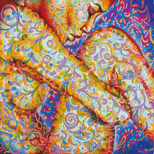 Схема під вишивку бісером "Кольорове мехенді" 