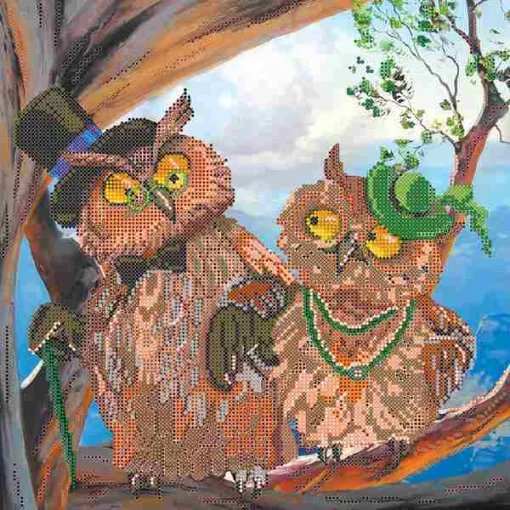 Схема під вишивку бісером &quot;Кохання крізь час&quot; 