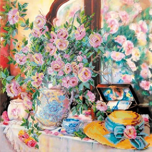 Схема під вишивку бісером "Лист незнайомки" 