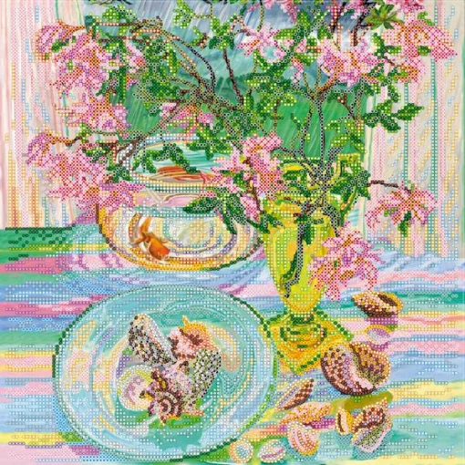 Схема під вишивку бісером "Морські іграшки" 