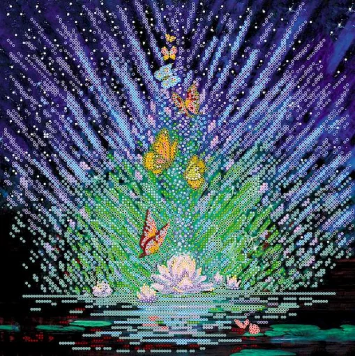 Схема під вишивку бісером "Нічне диво" 