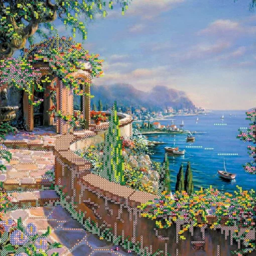 Схема під вишивку бісером "Набережна" 