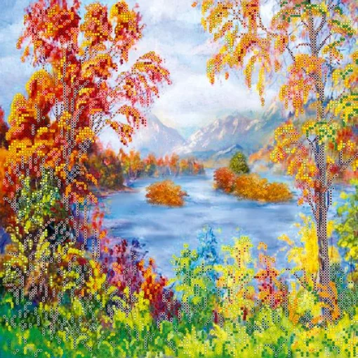 Схема під вишивку бісером "Осіння казка" 