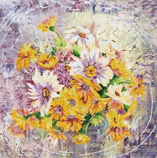 Схема під вишивку бісером "Помаранчеві сни" 