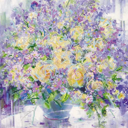 Схема під вишивку бісером "Сонячна павутинка" 