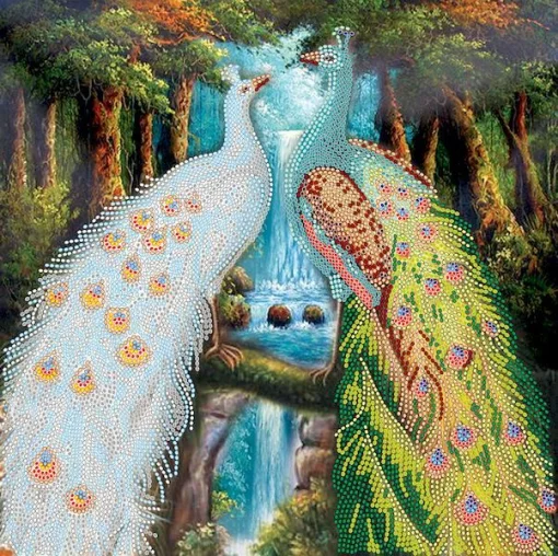 Схема під вишивку бісером "Суперники" 