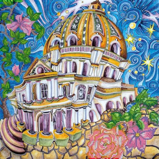 Схема під вишивку бісером "Чарівне місто" 