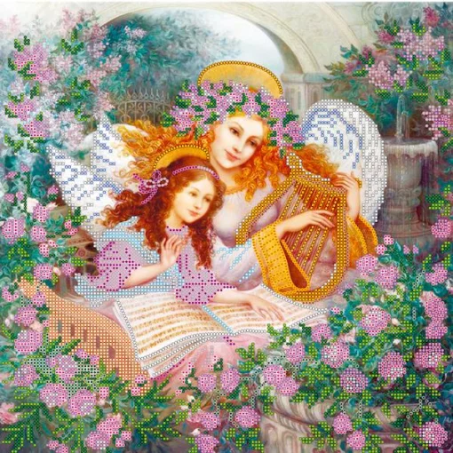 Схема під вишивку бісером "Музика янголів"