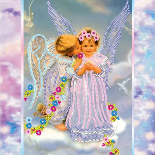 Схема під вишивку бісером &quot;Амури&quot; 